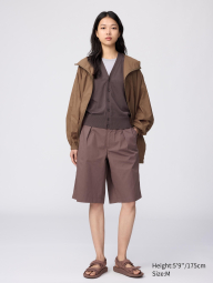 Ветровка Uniqlo с защитой от ультрафиолета 1159893432 (Коричневый S)