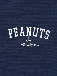 Ветровка PEANUTS Uniqlo с принтом сзади 1159931694 (Синий M)
