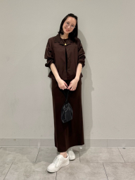 Куртка-рубашка Uniqlo 1159954441 (Коричневый XL)