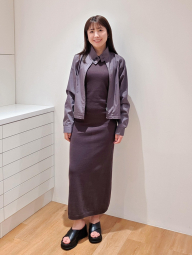Легкая куртка Uniqlo ветровка на молнии 1160535433 (Серый XS)