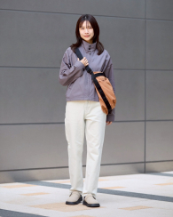 Легкая куртка Uniqlo ветровка на молнии 1160535433 (Серый XS)