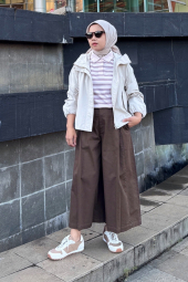 Ветровка с капюшоном Uniqlo 1160840355 (Молочный XXL)