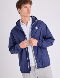 Мужская ветровка U.S. Polo Assn с капюшоном 1160916784 (Синий M)