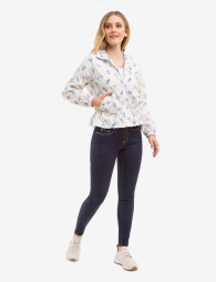 Жіноча ветровка US Polo Assn з капюшоном 1160909611 (Молочний XL)