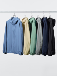Ветровка с защитой от ультрафиолета Uniqlo легкая куртка UV Protection 1161294360 (Зеленый 3XL)