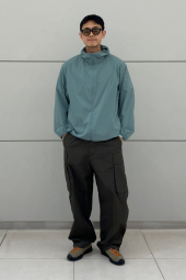 Ветровка с защитой от ультрафиолета Uniqlo легкая куртка UV Protection 1161294360 (Зеленый 3XL)