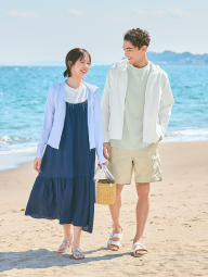 Толстовка Uniqlo с защитой от ультрафиолета UPF+40 1161518002 (Молочный XXL)