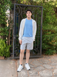 Толстовка Uniqlo с защитой от ультрафиолета UPF+40 1161518002 (Молочный XXL)