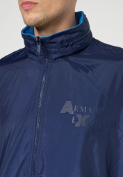 Мужская двусторонняя ветровка Armani Exchange 1162090096 (Синий XXL)