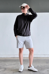 Ветровка с защитой от ультрафиолета Uniqlo легкая куртка UV Protection 1162140815 (Черный M)