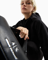 Женская укороченная ветровка Armani Exchange 1162902314 (Черный S)
