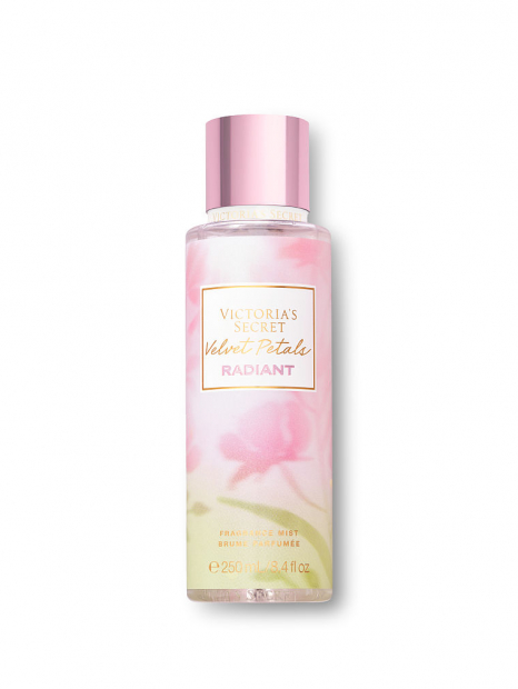 Набор спрей и лосьон для тела Velvet Petals Radiant Victoria’s Secret art878483 (Розовый, 236 ml/250 ml)