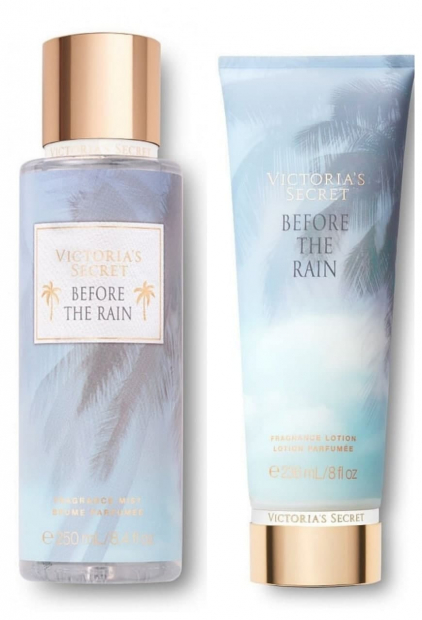 Набор спрей и лосьон для тела Before The Rain Victoria’s Secret art865707 (Голубой,236 ml/250 ml)