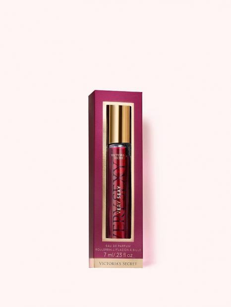 Роликовый женский мини парфюм Very Sexy от Victorias Secret духи art985430 (Бордовый, 7 мл)