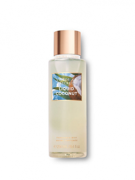 Набор Victoria’s Secret Liquid Coconut спрей и лосьон для тела 1159757614 (Голубой, 236 ml/250 ml)