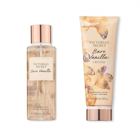 Набор BARE VANILLA от Victoria’s Secret спрей и лосьон для тела 1159758622 (Бежевый, 236 ml/250 ml