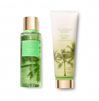 Набор Island Away Victoria’s Secret спрей и лосьон для тела 1159757733 (Салатовый, 236 ml/250 ml)