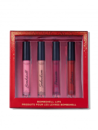 Набор цветных блесков для губ Bombshell от Victoria’s Secret 1159758555 (Бордовый/Красный/Розовый, One Size)