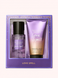 Подарочный набор GLOVE SPELL от Victoria’s Secret спрей и лосьон в мини-формате 1159758625 (Фиолетовый, 75/75 мл)