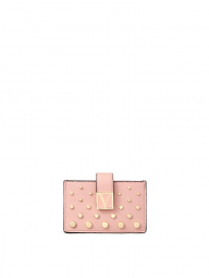 Мини кошелек кардхолдер Victoria's Secret визитница art572232 (Розовый, размер малый)