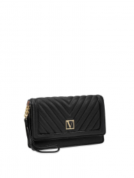 Стильный женский кошелек клатч Victoria's Secret 1159758249 (Черный, One size)