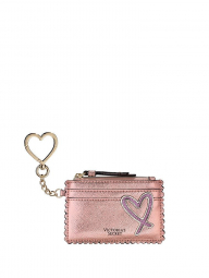 Розовый мини кошелек Victorias Secret визитница art833688