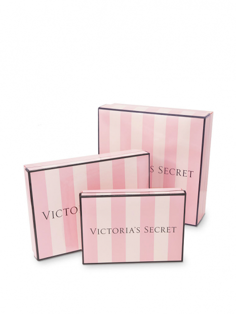 Коробка подарочная упаковка Victoria's Secret art701207 (Розовый/Белый, размер M)