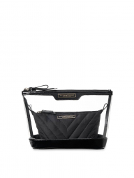 Косметичка Victoria's Secret 2 в 1 сумочка 1159757565 (Черный, One size)