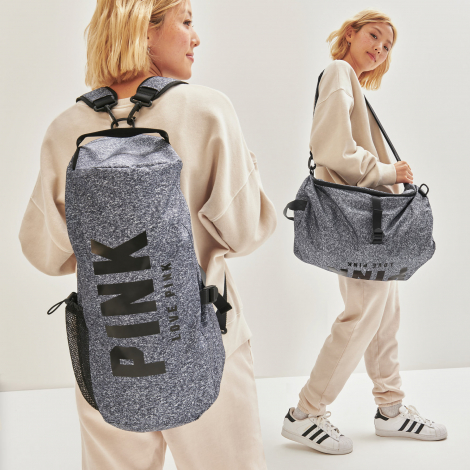 Спортивная сумка Victoria's Secret PINK art749363 (Серый, большой)