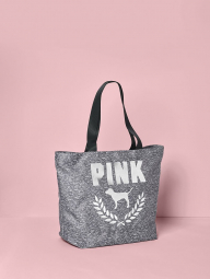 Вместительная женская сумка-шоппер Victoria's Secret 1159759495 (Серый, One size)