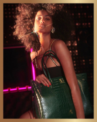 Большая сумка-шопер Victoria's Secret 1159759970 (Зеленый, One size)