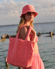 Сумка-шоппер Victoria's Secret пляжная 1159763866 (Розовый, One size)