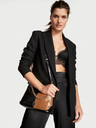 Мини сумка на плечо Victoria's Secret с цепочкой 1159769275 (Черный, One size)