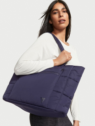Стильная женская сумка-шоппер Victoria's Secret 1159771877 (Синий, One size)