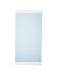 Пляжное полотенце Beach Blanket Victoria's Secret 1159779218 (Белый/Голубой, One size)