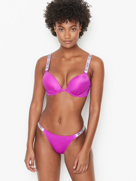 Женские плавки бикини Victoria's Secret art804578 (Розовый, размер L)