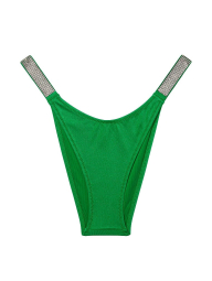 Женские плавки бразилиана Victoria's Secret 1159788243 (Зеленый, XS)
