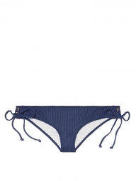 Синие плавки бикини с завязками Victoria Secret Swim art211072 (размер XS)