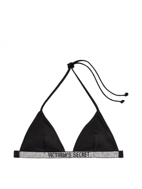 Раздельный купальник Victoria's Secret топ и плавки 1159766185 (Черный, M)
