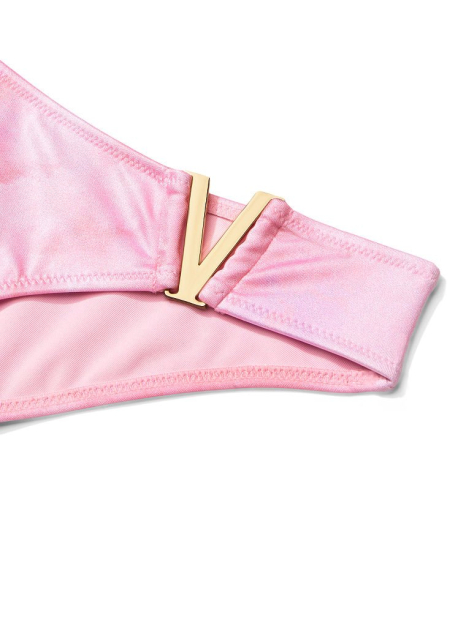 Раздельный купальник Victoria's Secret топ и плавки 1159773739 (Розовый, XL/XXL)