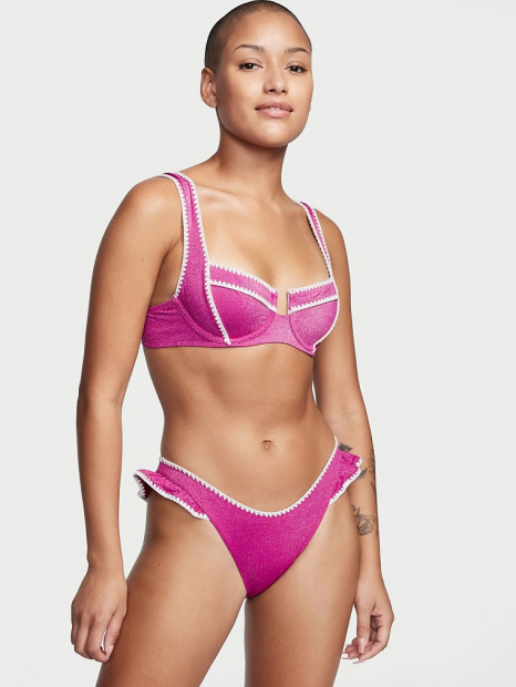 Раздельный купальник Victoria's Secret 1159774400 (Фиолетовый, 34B/M)