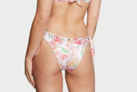 Раздельный купальник Victoria's Secret топ триангл и плавки 1159783911 (Розовый/Белый, XS)