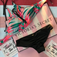 Раздельный купальник Victorias Secret в тропическом стиле art995933 (размер XS)