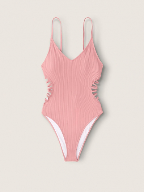 Сдельный купальник Victoria's Secret закрытый art801199 (Розовый, размер XS)