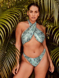 Відрядний купальник монокіні Victoria`s Secret Swim art704178 (Зелений, розмір S)