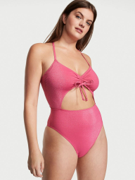 Сдельный купальник Victoria's Secret 1159788015 (Розовый, S)