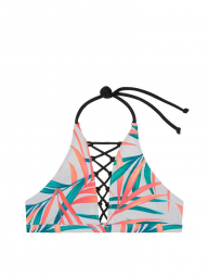 Разноцветный топ хальтер Victorias Secret с шнуровкой art721414 (размер XS)