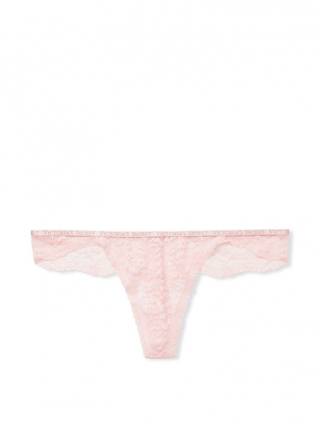 Кружевной комплект Victoria's Secret лиф и трусики 1159759713 (Розовый, L)