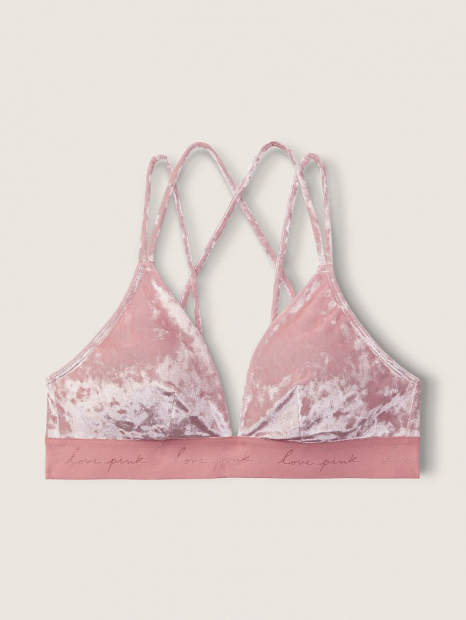 Бюстгальтер Victoria s Secret PINK оксамитний