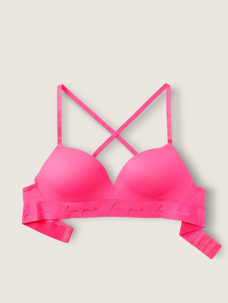 Бюстгальтер з пуш-ап Victoria's Secret Pink без кісточок 40B